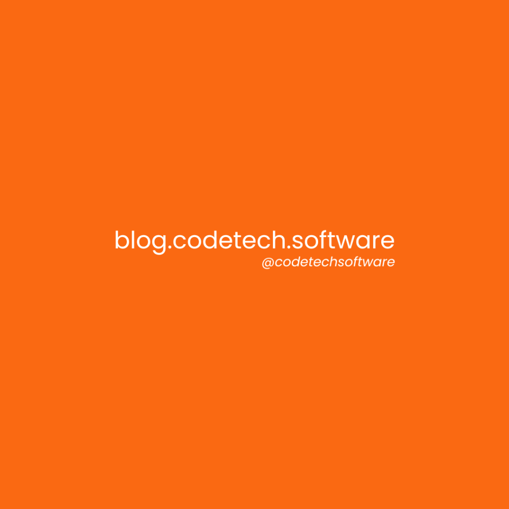 Blog Codetech Software